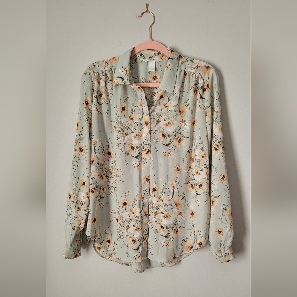 H&M Floral Blouse